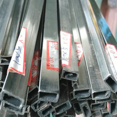 304/316 Stainless Steel Rectangular Tube/square Steel Pipe/hollow Section for Selling
