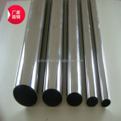 Seamless Stainless Steel Tube 15mm 27mm 38mm Dia TP347H 2B Surface Finish 904L 316Ti 300 Series Grades ASTM Standard Cutting