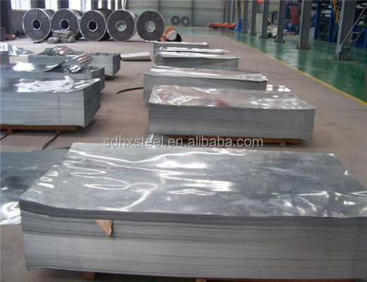 Gold Supply Galvanized Silicon Iron Steel Sheet Metal Roll 1mm 2mm Galvanized Steel Plate